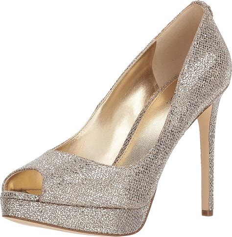 michael kors erika platform glitter|Michael Kors Women's Erika Platform Glitter Silver/Sand, Size .